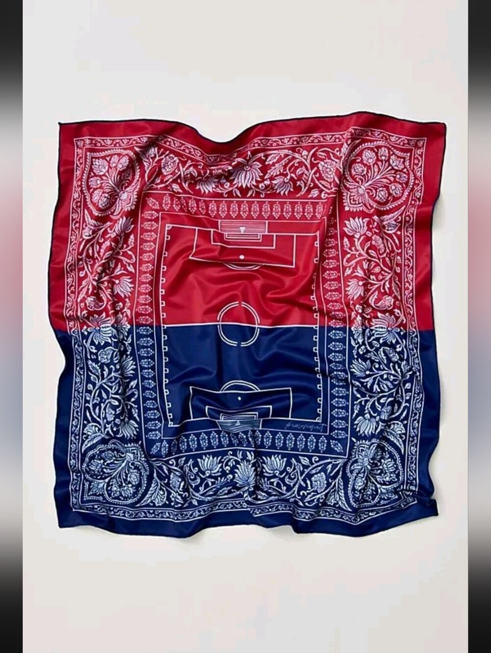 NWT! Free People Movement, Olé '26 Bandana, Red/Blue/White, MSRP $24
